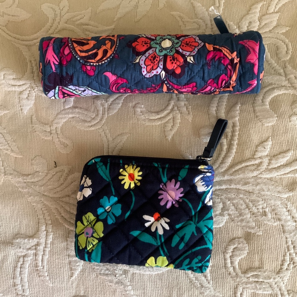 Vera Bradley Coin Purse & Cosmetic Case - NWOT
